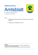 Amtsblatt Nr. 16-2025