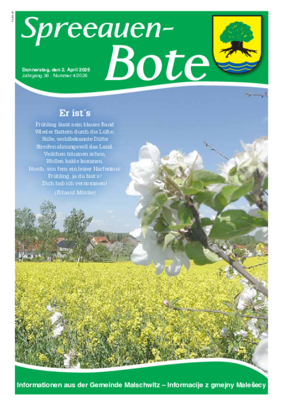 Aktuelle Spreeauen-Bote Banner