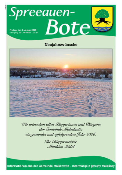 Aktuelle Spreeauen-Bote Banner