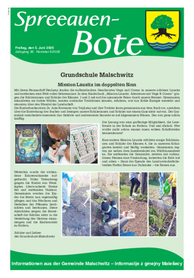 Aktuelle Spreeauen-Bote Banner